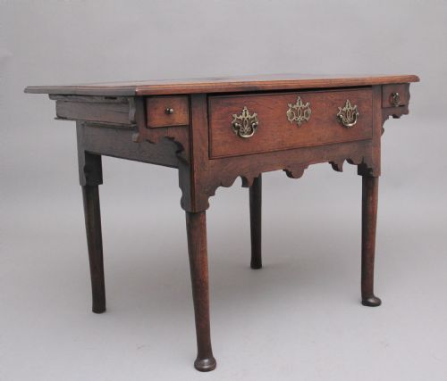 18TH CENTURY OAK SIDE TABLE - ADDITIONAL PHOTO 3