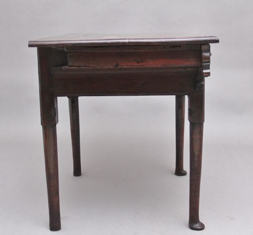 18TH CENTURY OAK SIDE TABLE - ADDITIONAL PHOTO 5