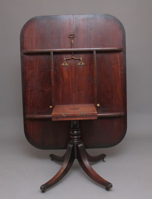EARLY 19TH CENTURY MAHOGANY BREAKFAST TABLE - ADDITIONAL PHOTO 2