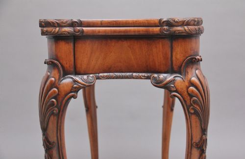 EARLY 20TH CENTURY WALNUT CARD TABLE BY HOWARD SONS LTD - ADDITIONAL PHOTO 4