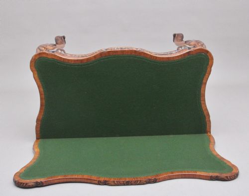 EARLY 20TH CENTURY WALNUT CARD TABLE BY HOWARD SONS LTD - ADDITIONAL PHOTO 9