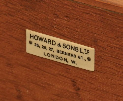 EARLY 20TH CENTURY WALNUT CARD TABLE BY HOWARD SONS LTD - ADDITIONAL PHOTO 12