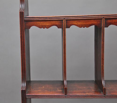 EARLY 19TH CENTURY MAHOGANY OPEN TOP CABINET - ADDITIONAL PHOTO 6