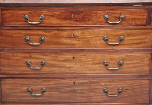 18TH CENTURY MAHOGANY BUREAU - ADDITIONAL PHOTO 12