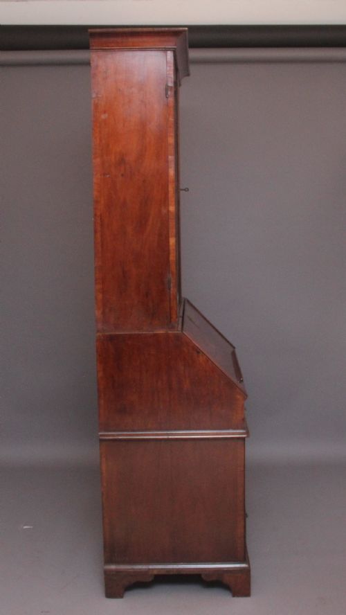 EARLY 18TH CENTURY WALNUT BUREAU BOOKCASE - ADDITIONAL PHOTO 12