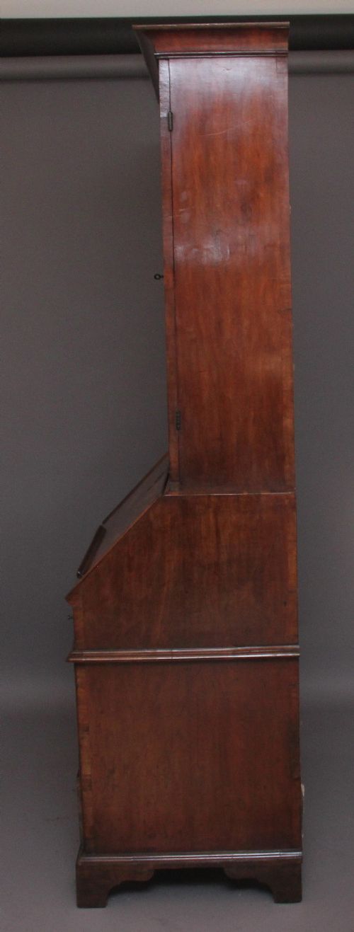 EARLY 18TH CENTURY WALNUT BUREAU BOOKCASE - ADDITIONAL PHOTO 14