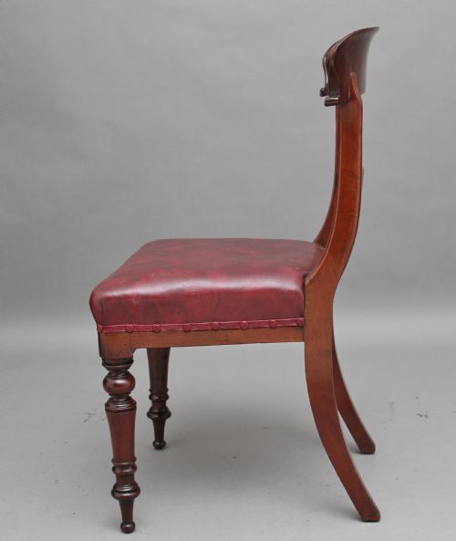 SET OF TWELVE 19TH CENTURY MAHOGANY DINING CHAIRS - ADDITIONAL PHOTO 4