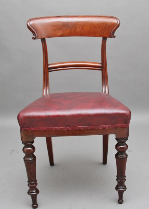 SET OF TWELVE 19TH CENTURY MAHOGANY DINING CHAIRS - ADDITIONAL PHOTO 6