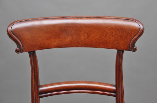 SET OF TWELVE 19TH CENTURY MAHOGANY DINING CHAIRS - ADDITIONAL PHOTO 8