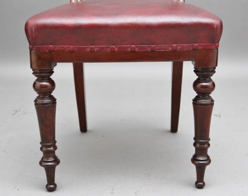 SET OF TWELVE 19TH CENTURY MAHOGANY DINING CHAIRS - ADDITIONAL PHOTO 12