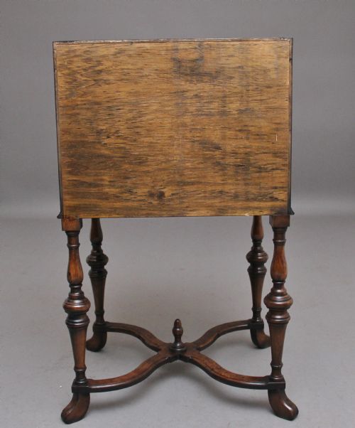 EARLY 20TH CENTURY WALNUT AND ELM BUREAU - ADDITIONAL PHOTO 9