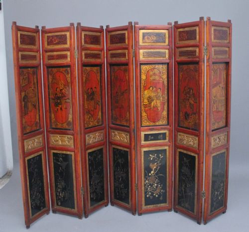 EARLY 20TH CENTURY CHINESE FOLDING SCREEN - ADDITIONAL PHOTO 3