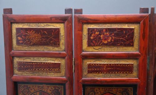 EARLY 20TH CENTURY CHINESE FOLDING SCREEN - ADDITIONAL PHOTO 8