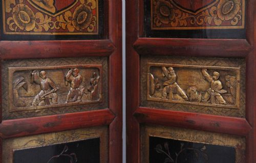 EARLY 20TH CENTURY CHINESE FOLDING SCREEN - ADDITIONAL PHOTO 11