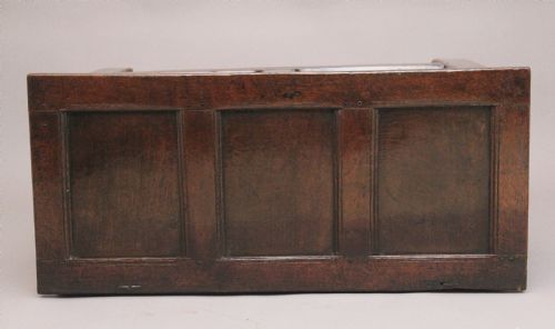 18TH CENTURY OAK COFFER - ADDITIONAL PHOTO 7