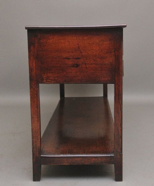 EARLY 19TH CENTURY OAK DRESSER BASE - ADDITIONAL PHOTO 3