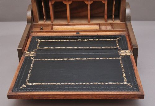 19TH CENTURY ANTIQUE CAMPHOR WOOD WRITING SLOPE - ADDITIONAL PHOTO 11