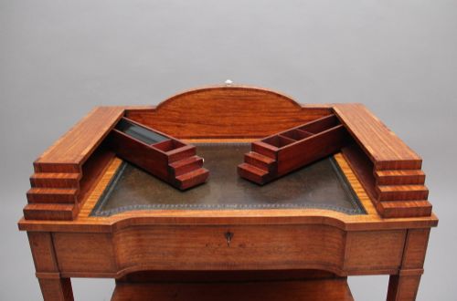 19TH CENTURY SATINWOOD LADIES WRITING TABLE - ADDITIONAL PHOTO 3