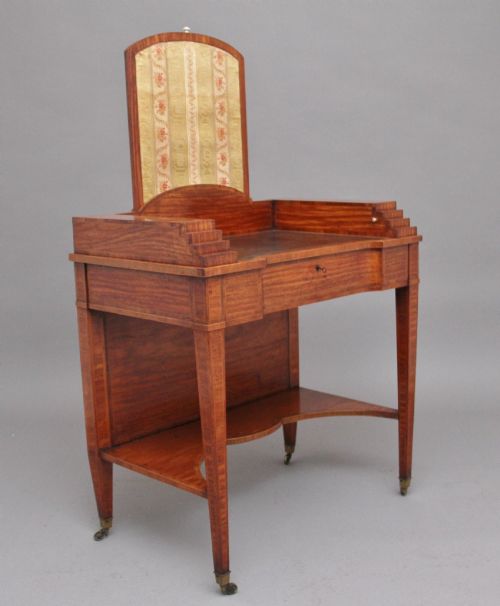 19TH CENTURY SATINWOOD LADIES WRITING TABLE - ADDITIONAL PHOTO 5