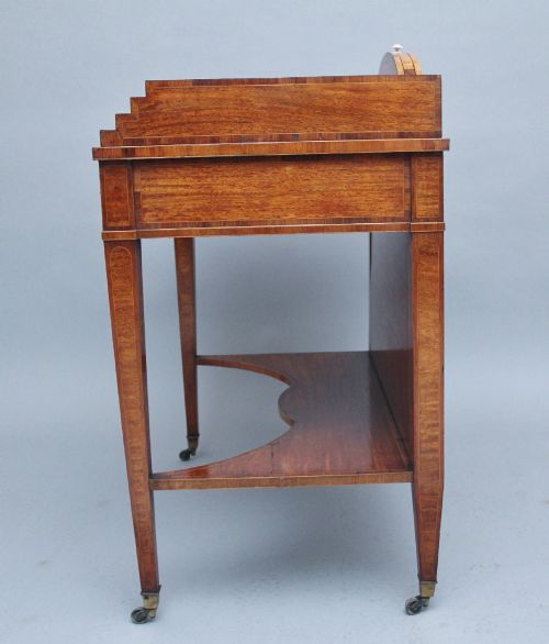 19TH CENTURY SATINWOOD LADIES WRITING TABLE - ADDITIONAL PHOTO 9
