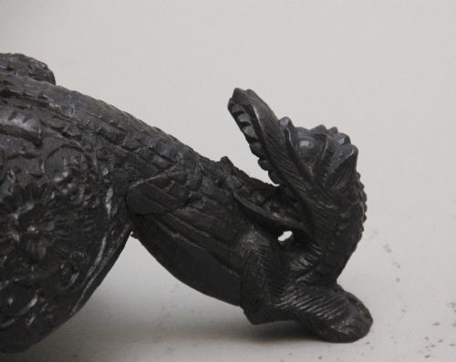PAIR 19TH CENTURY ANGLO INDIAN CARVED TORCHERS - ADDITIONAL PHOTO 7