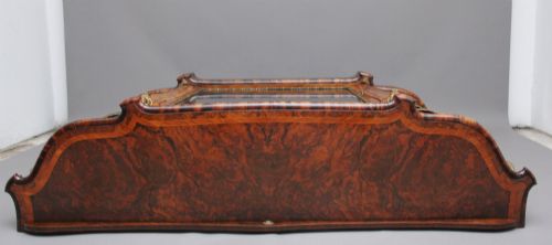 19TH CENTURY BURR WALNUT CREDENZA - ADDITIONAL PHOTO 5