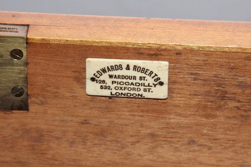 19TH CENTURY SATINWOOD CYLINDER BOOKCASE BY EDWARDS ROBERTS - ADDITIONAL PHOTO 6