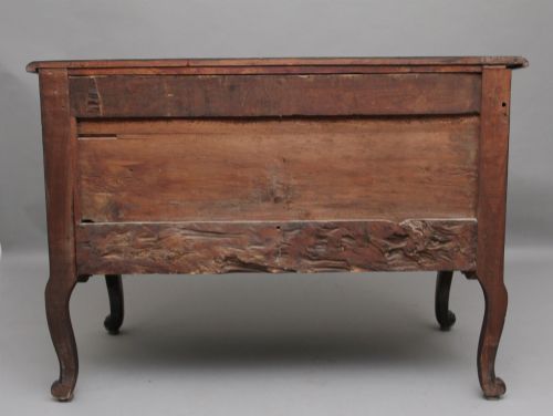 EARLY 19TH CENTURY FRENCH WALNUT COMMODE - ADDITIONAL PHOTO 4