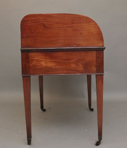 EARLY 19TH CENTURY MAHOGANY TAMBOUR DESK - ADDITIONAL PHOTO 7
