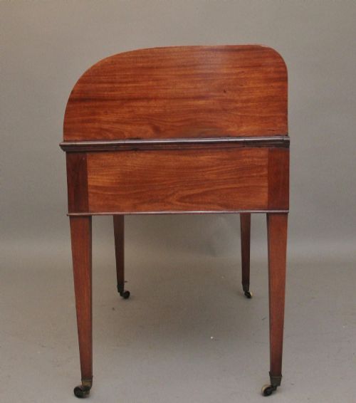 EARLY 19TH CENTURY MAHOGANY TAMBOUR DESK - ADDITIONAL PHOTO 9