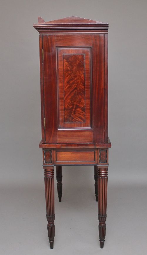 EARLY 19TH CENTURY MAHOGANY COLLECTORS CABINET - ADDITIONAL PHOTO 13