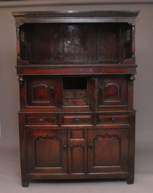 EARLY 18THCENTURY OAK TRIDARN - ADDITIONAL PHOTO 3