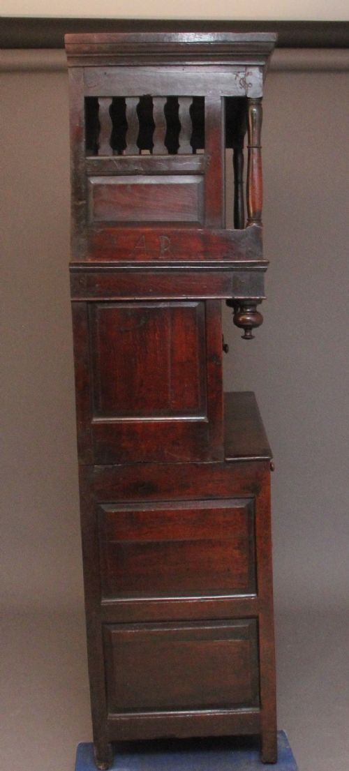 EARLY 18THCENTURY OAK TRIDARN - ADDITIONAL PHOTO 5