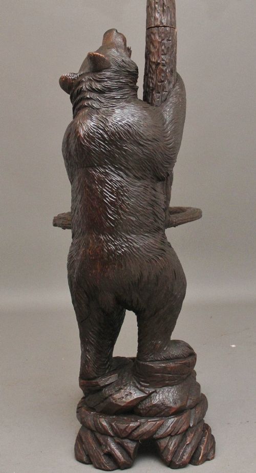 19TH CENTURY BLACK FOREST BEAR HALL STAND - ADDITIONAL PHOTO 13