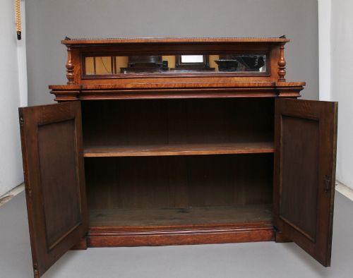 19TH CENTURY POLLARD OAK CABINET - ADDITIONAL PHOTO 1