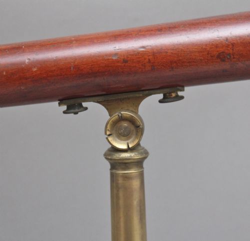 18TH CENTURY MAHOGANY AND BRASS TELESCOPE BY NAIRNE BLUNT OF LONDON - ADDITIONAL PHOTO 7