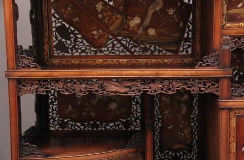 19THCENTURY JAPANESE MEIJI PERIOD SHODONA DISPLAY CABINET - ADDITIONAL PHOTO 11
