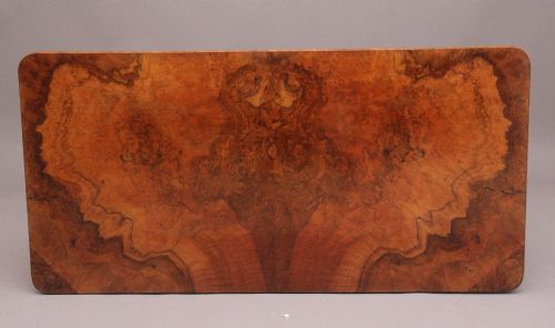 19THCENTURY ANTIQUE BURR WALNUT LIBRARY TABLE - ADDITIONAL PHOTO 10
