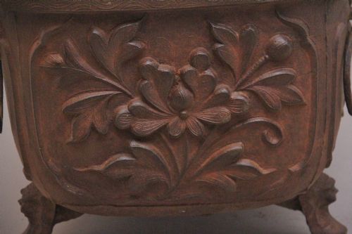 EARLY 19TH CENTURY CHINESE CAST IRON TEMPLE BATH WITH SCRIPT - ADDITIONAL PHOTO 4
