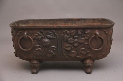 EARLY 19TH CENTURY CHINESE CAST IRON TEMPLE BATH WITH SCRIPT - ADDITIONAL PHOTO 5