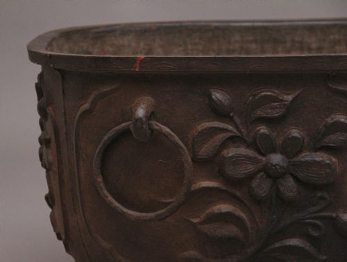 EARLY 19TH CENTURY CHINESE CAST IRON TEMPLE BATH WITH SCRIPT - ADDITIONAL PHOTO 7