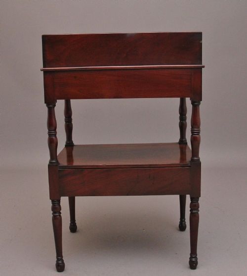 EARLY VICTORIAN 19THCENTURY MAHOGANY WASHSTAND - ADDITIONAL PHOTO 12