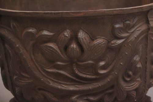 EARLY 19TH CENTURY CHINESE CAST IRON TEMPLE BATH - ADDITIONAL PHOTO 4
