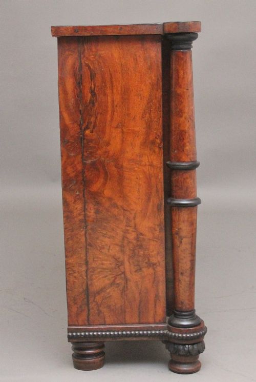 EARLY 19TH CENTURY POLLARD OAK AND EBONY CABINET - ADDITIONAL PHOTO 4