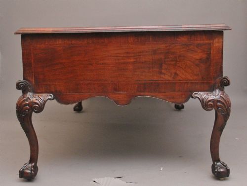 19TH CENTURY WALNUT PARTNERS DESK - ADDITIONAL PHOTO 11