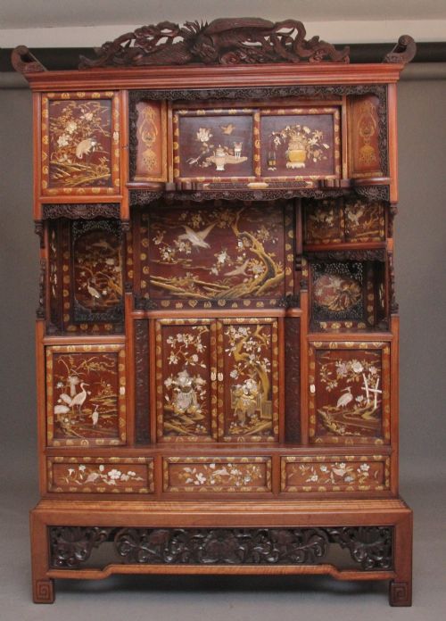 Large 19th Century Japanese Shodona