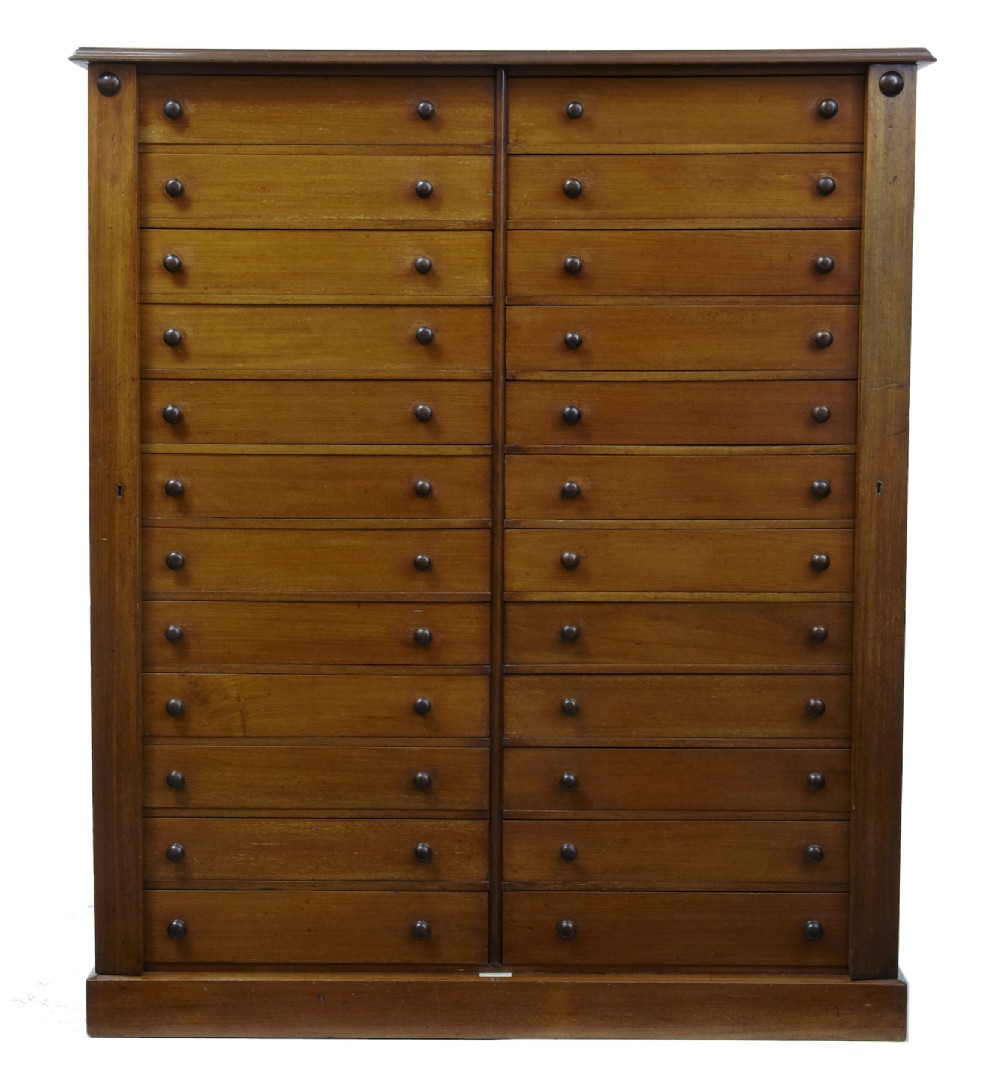 19th century mahogany Collectors cabinet