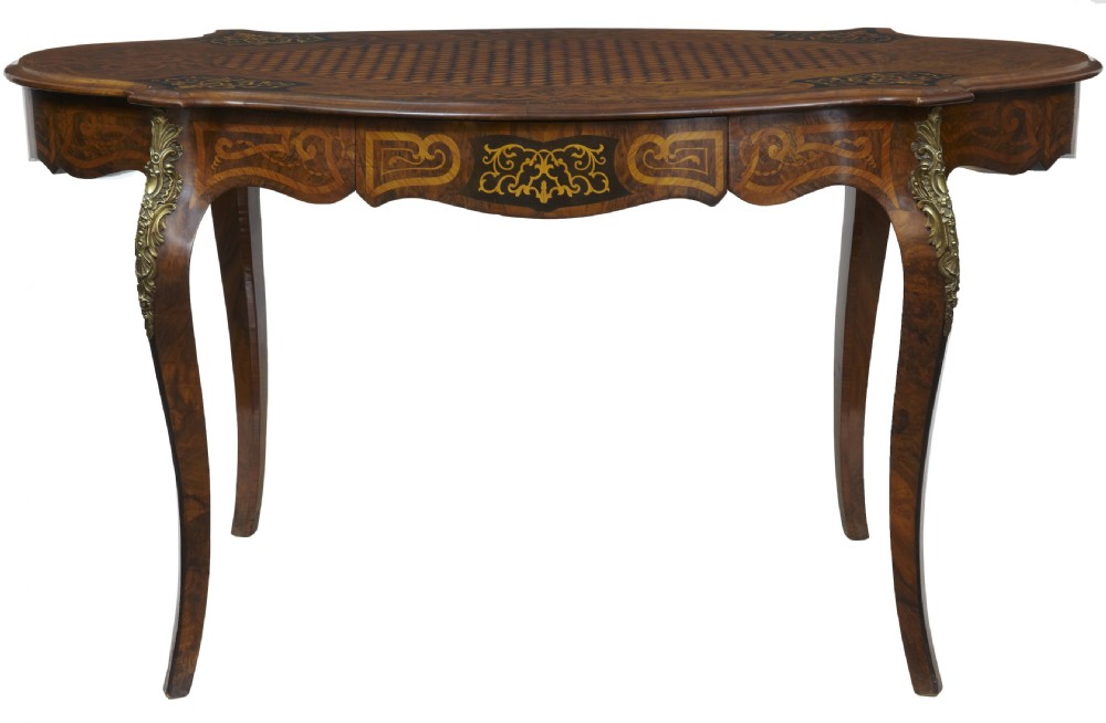 Walnut centre table