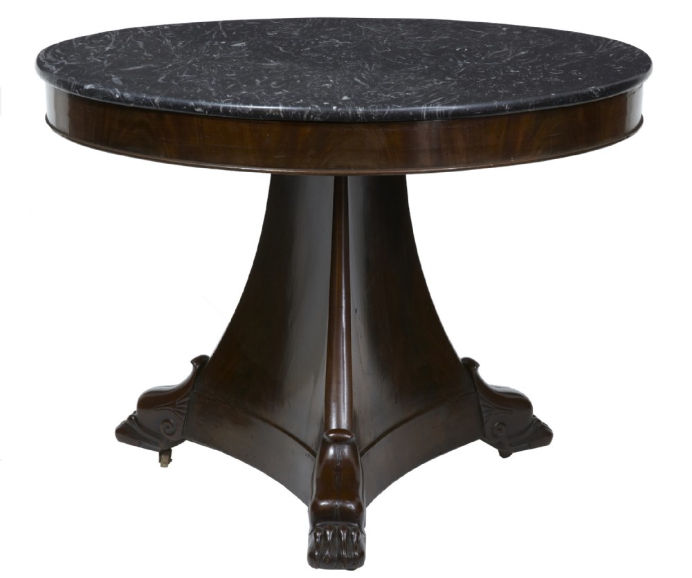 Mahogany centre table