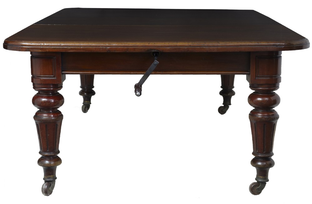 Mahogany dining table